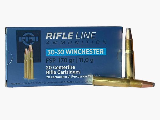 PARTIZAN cal.30-30 Win FSP Soft Point 170 grains – 11 Gramm /20