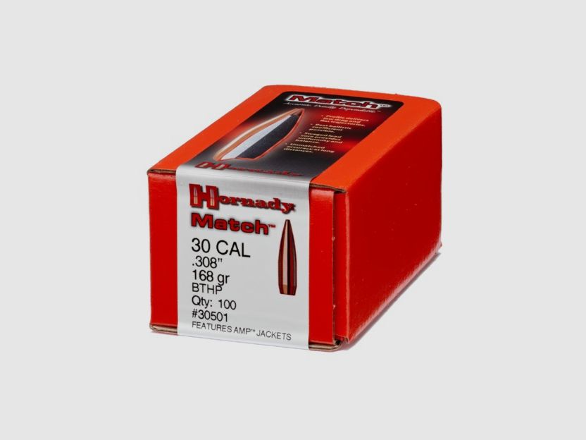 Geschosse Hornady Kal. .308 168 gr BTHP Match™, Bild 1 von 5