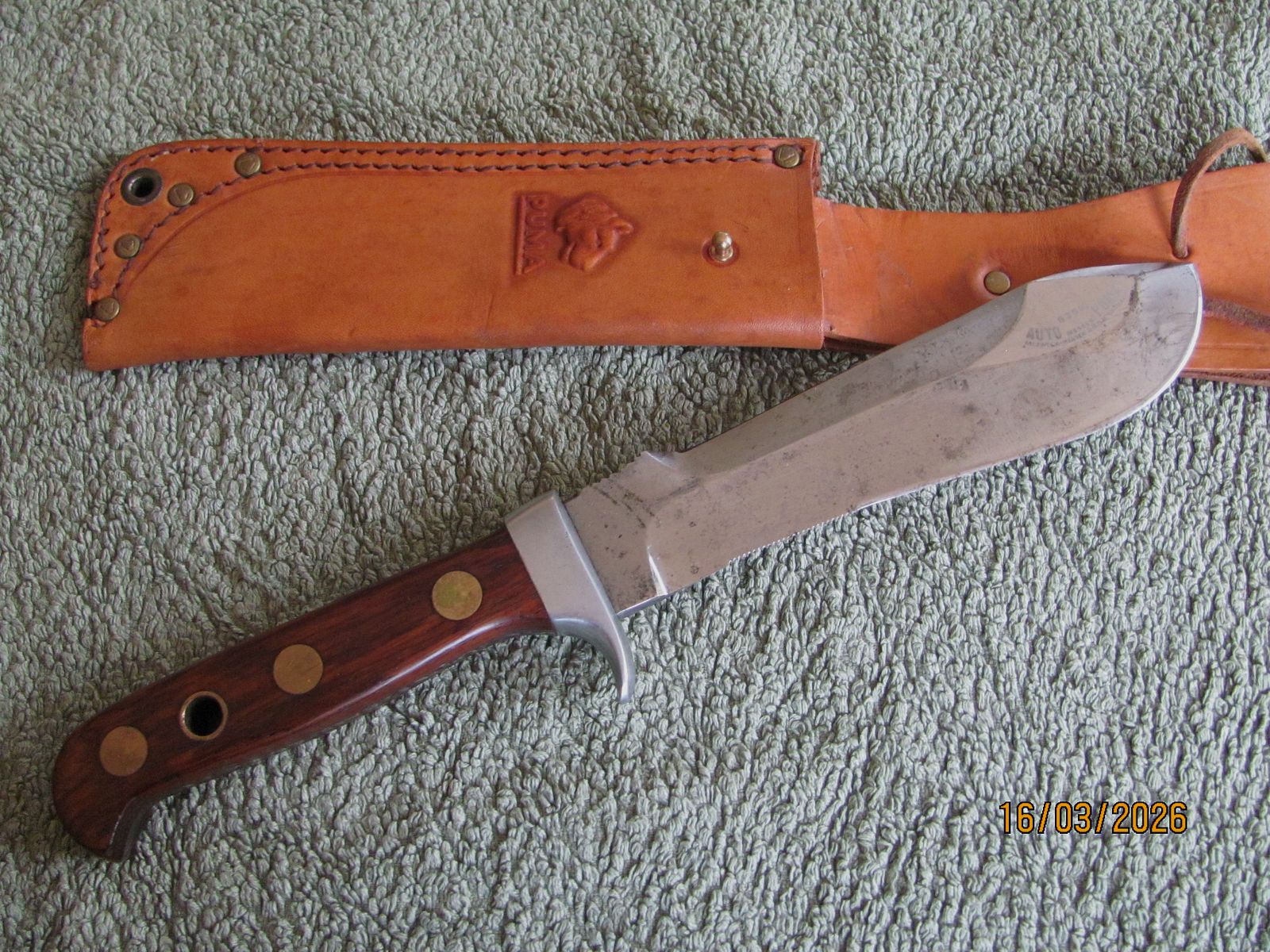 Originele Puma Auto Messer 6390 - geleid, zonder schade Nr98474