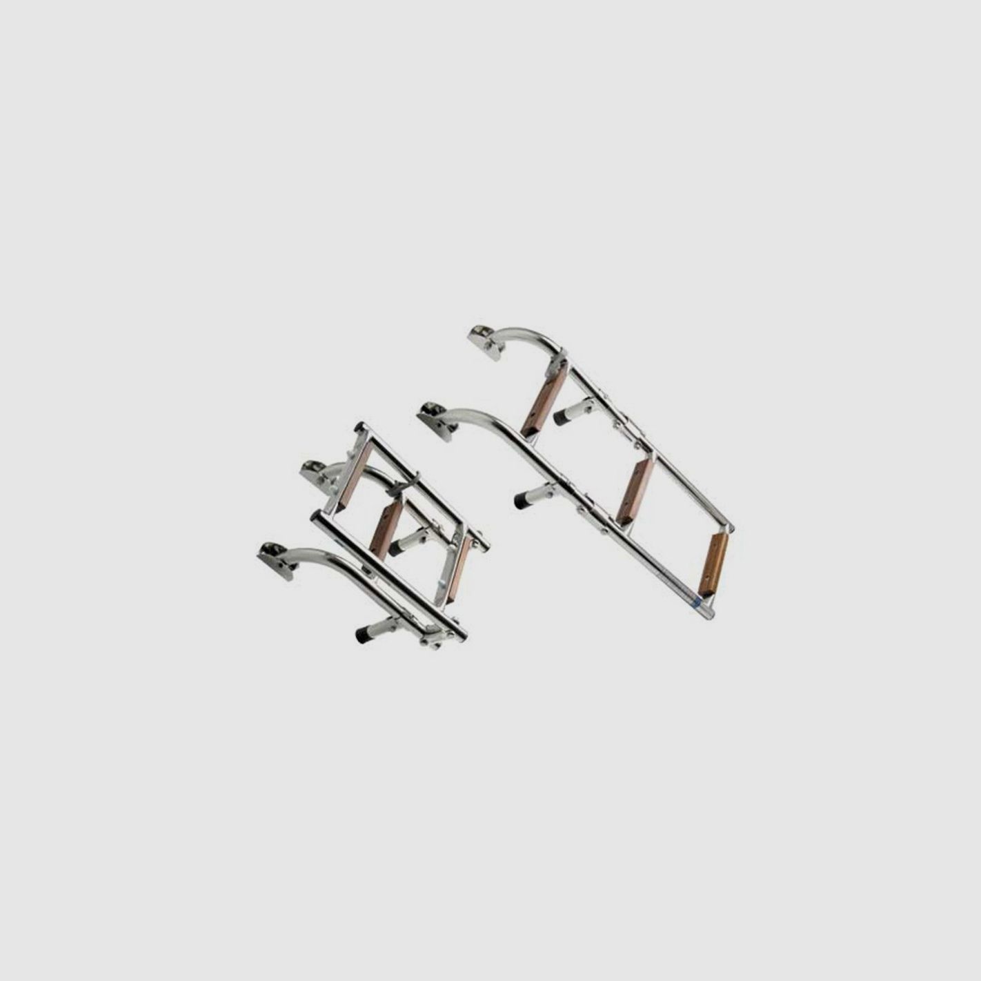 SCALETTA INOX E LEGNO MINI