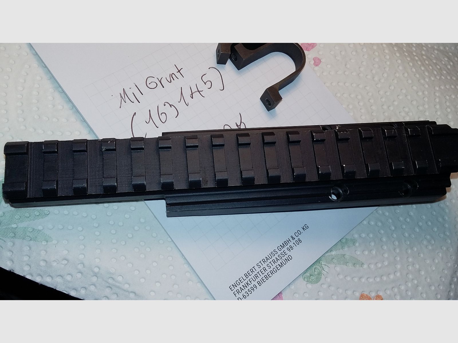E&L UltiMAK style AK Gasrohr Picatinny aus CNC ALU