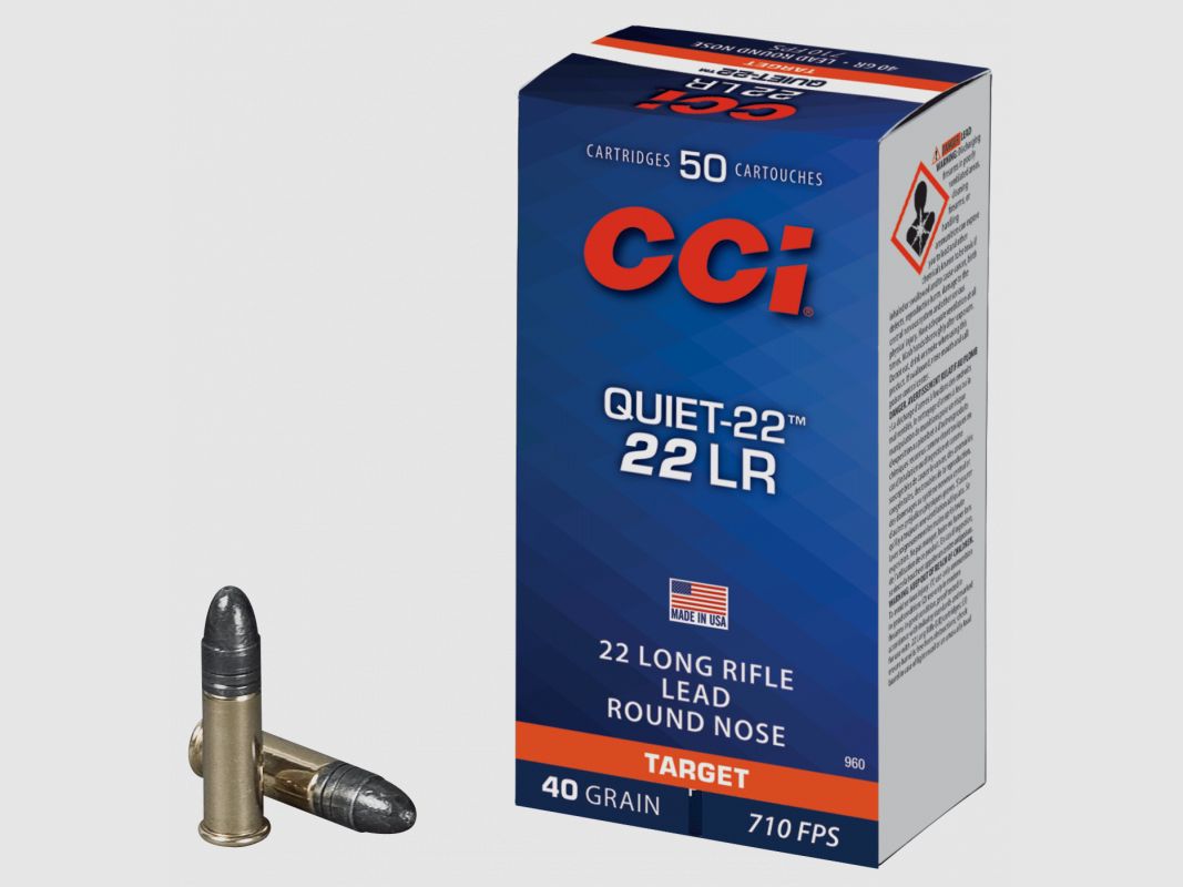 CCI QUIET 22 40GR 22LR X50