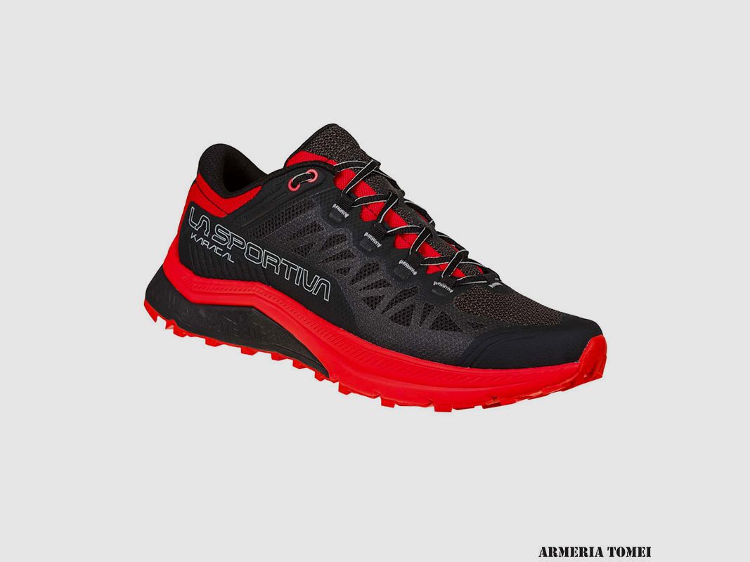 SHOES – MEN – LA SPORTIVA – KARACAL Black/Goji, image 1 of 6