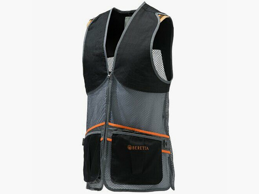 Beretta Full Mesh Vest TRAP Vest black/grey 3XL