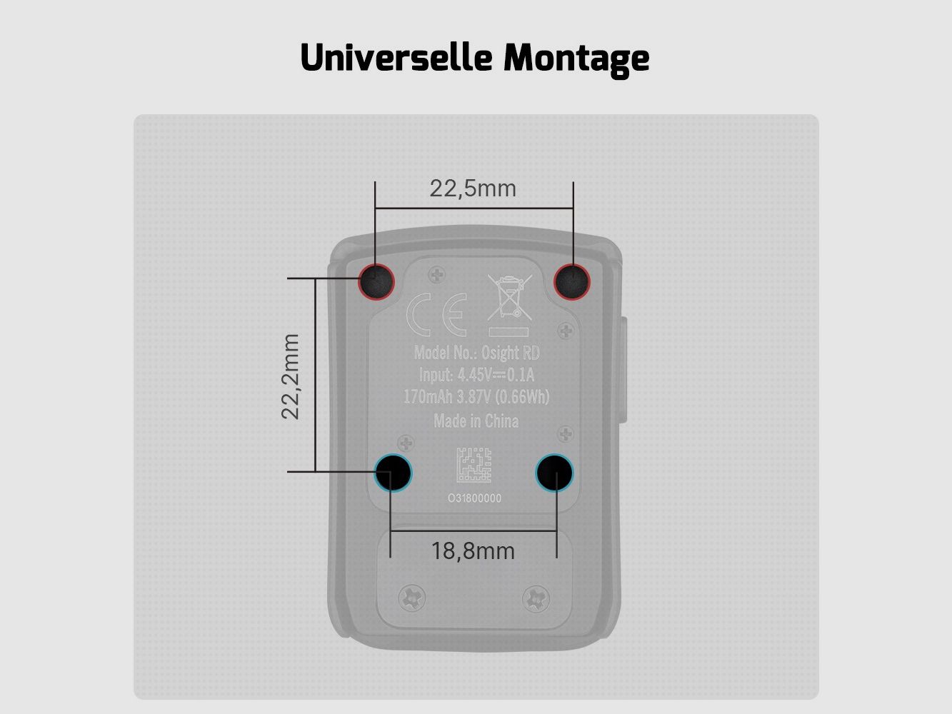 Olight Reflexvisier Osight GN, Bild 8 von 9