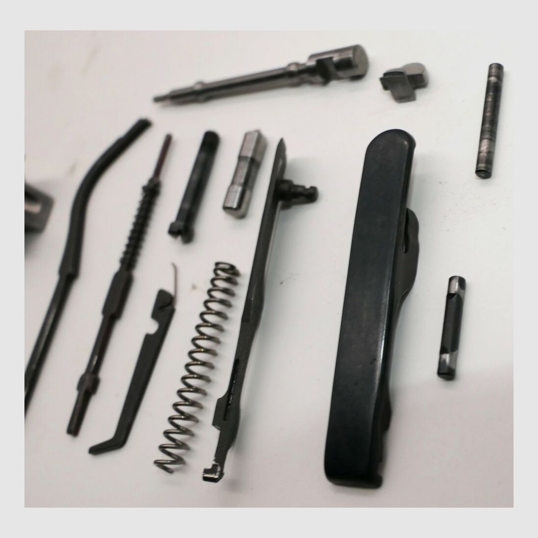 Waffenfabrik Walther Ulm Donau Freier Teilesatz Walther P38 der Bundeswehr 14 Teile