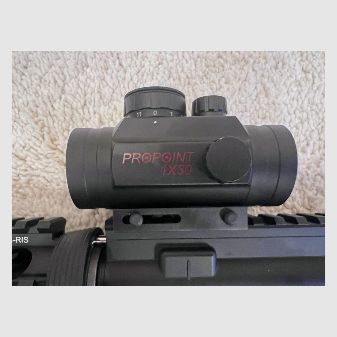 KWA LM4 RIS GBB – Neuwertig mit Red Dot, Tasche & Zubehör