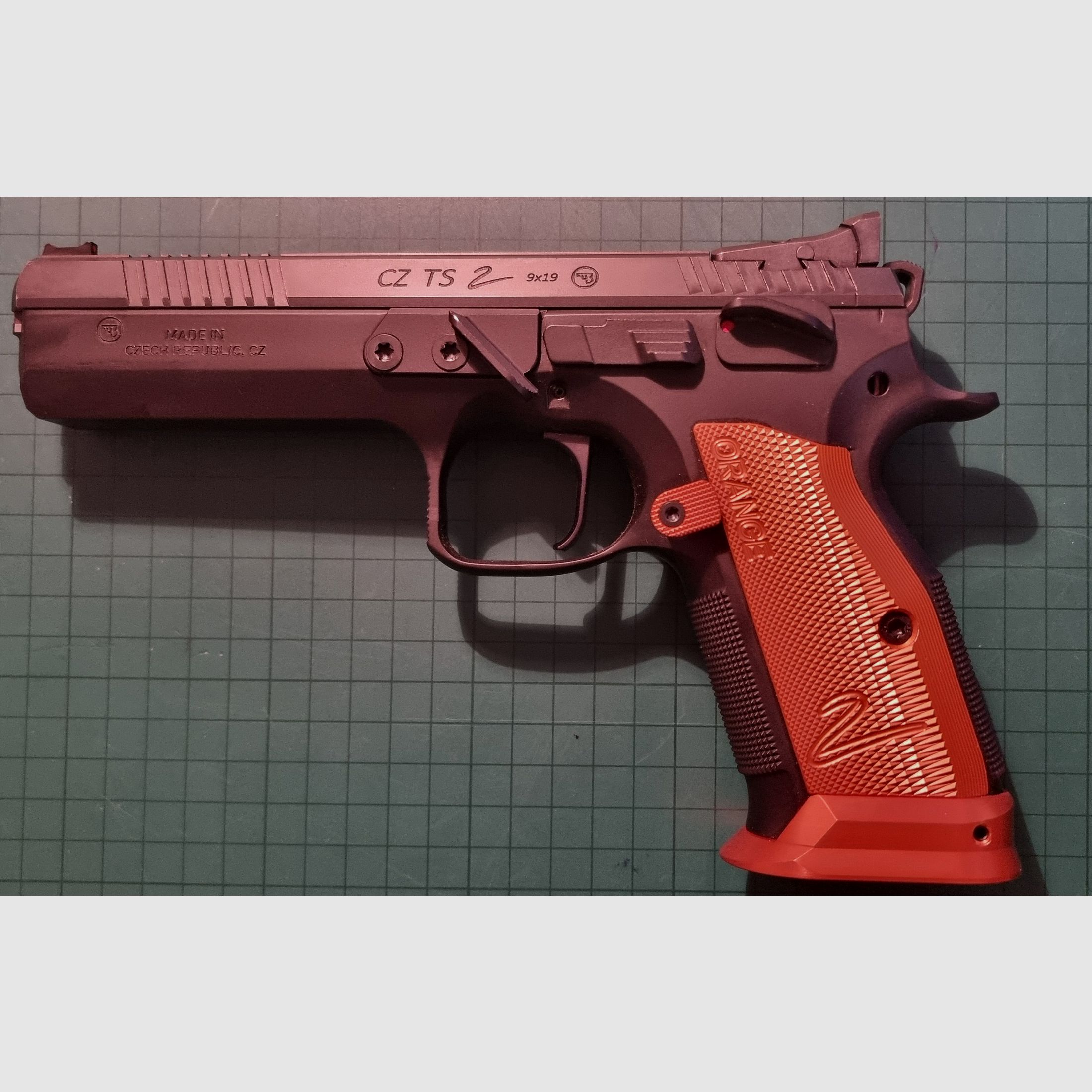 CZ TS2 Orange 9 vmm Luger
