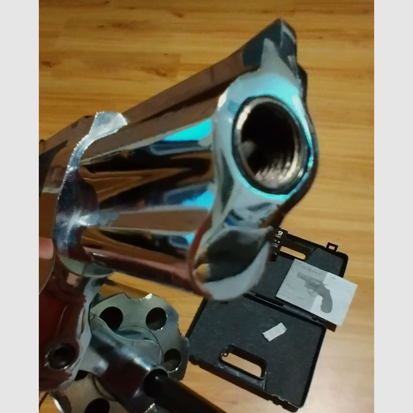 Gas revolver Zoraki R1 2.5'', chrome, cal. 9 mm, NEW, UNUSED