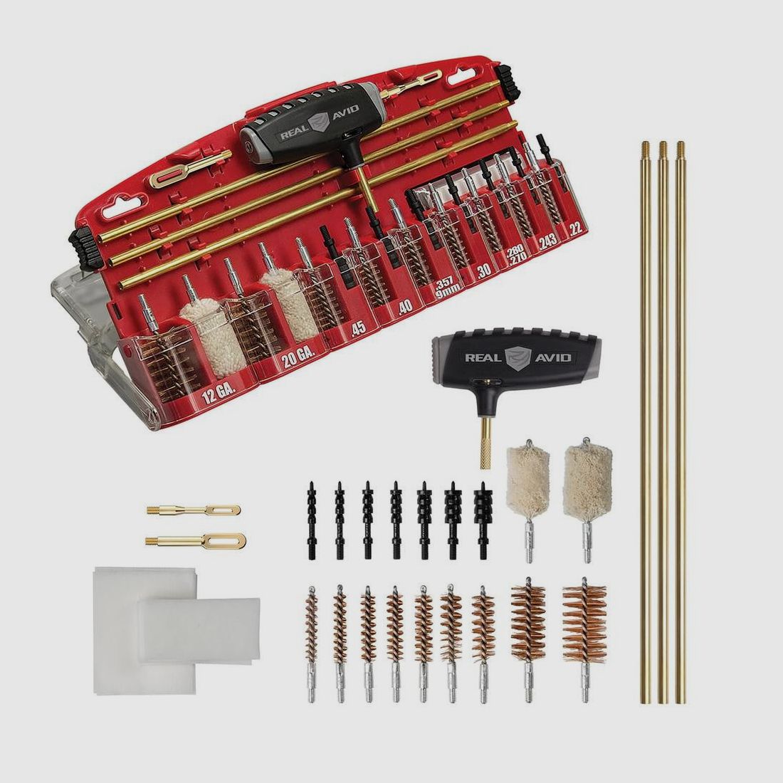 Universelles Reinigungsset Real Avid - Komplett und Praktisch - Einfache Pflege Ihrer Waffen, Bild 1 von 5