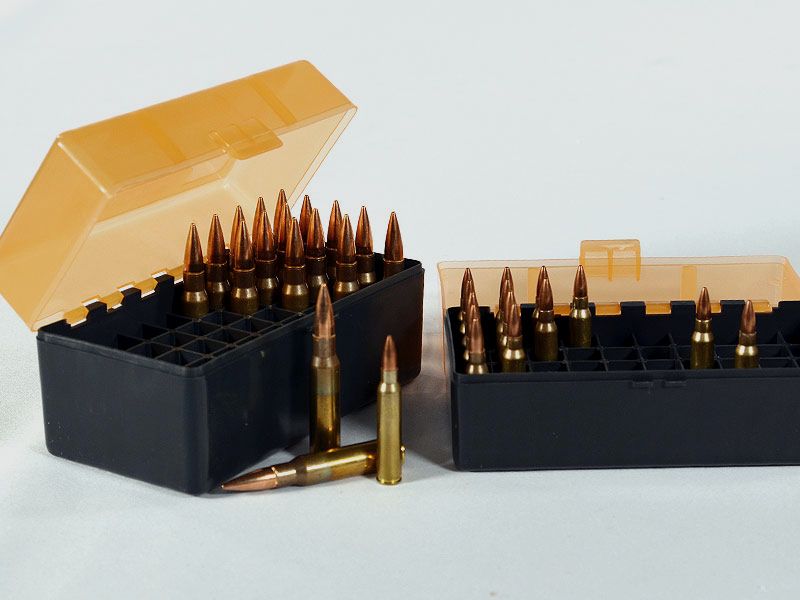 SmartReloader Cartridge Box 50 Rounds: .223 Rem. / .222 Rem. / .17 Rem. / and similar