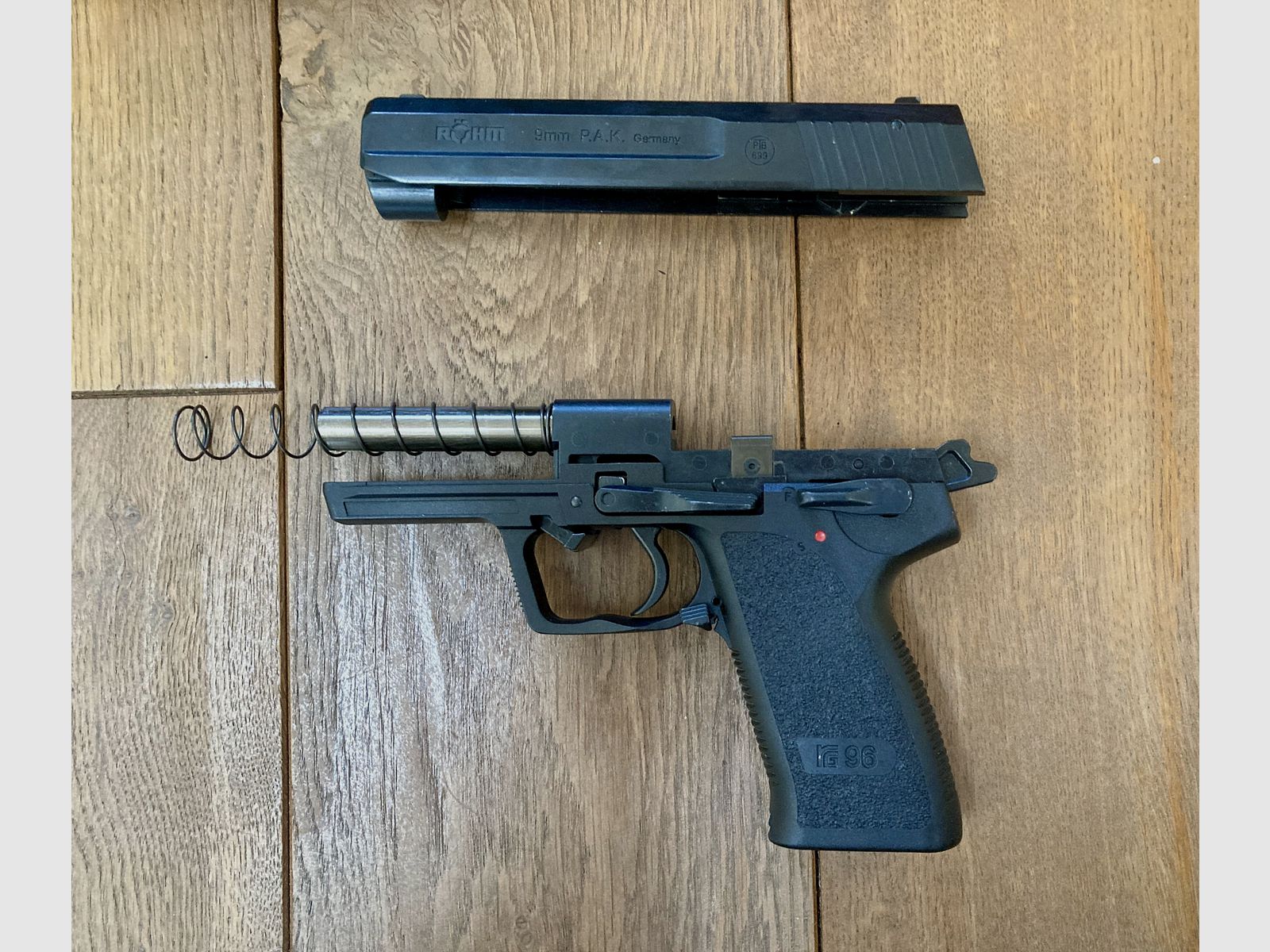 Röhm RG96 Schreckschusswaffe aus 1. Fertigung (selten / Sammlerstück / originale Röhm Fertigung)