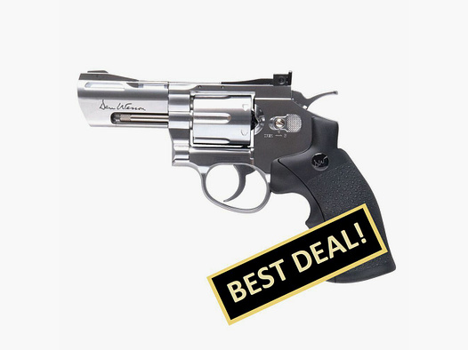 Dan Wesson 2,5" Silber 4,5mm BB Druckluft Co2
