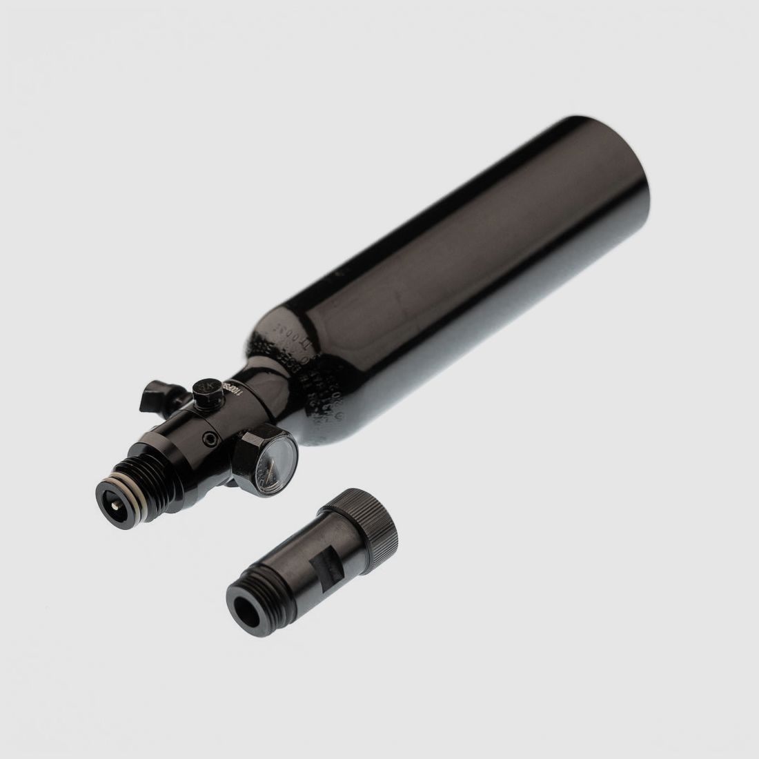 KOMBI | 0,2 LITER HPA Flasche 1100 PSI + Remote Line Adapter | HDR50 | HDP50 | HDS68 | HDX68 | HDB68 | HDR68