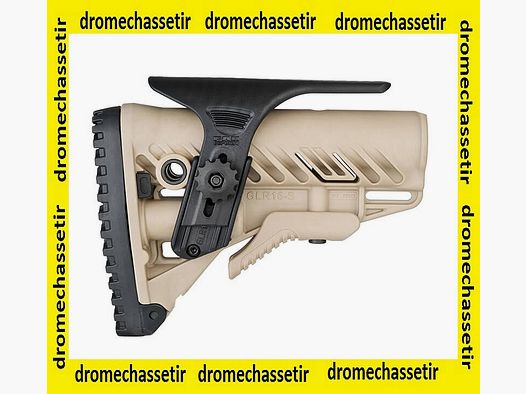 adjustable cheek rest for stock Fab Defense GLR 16, black