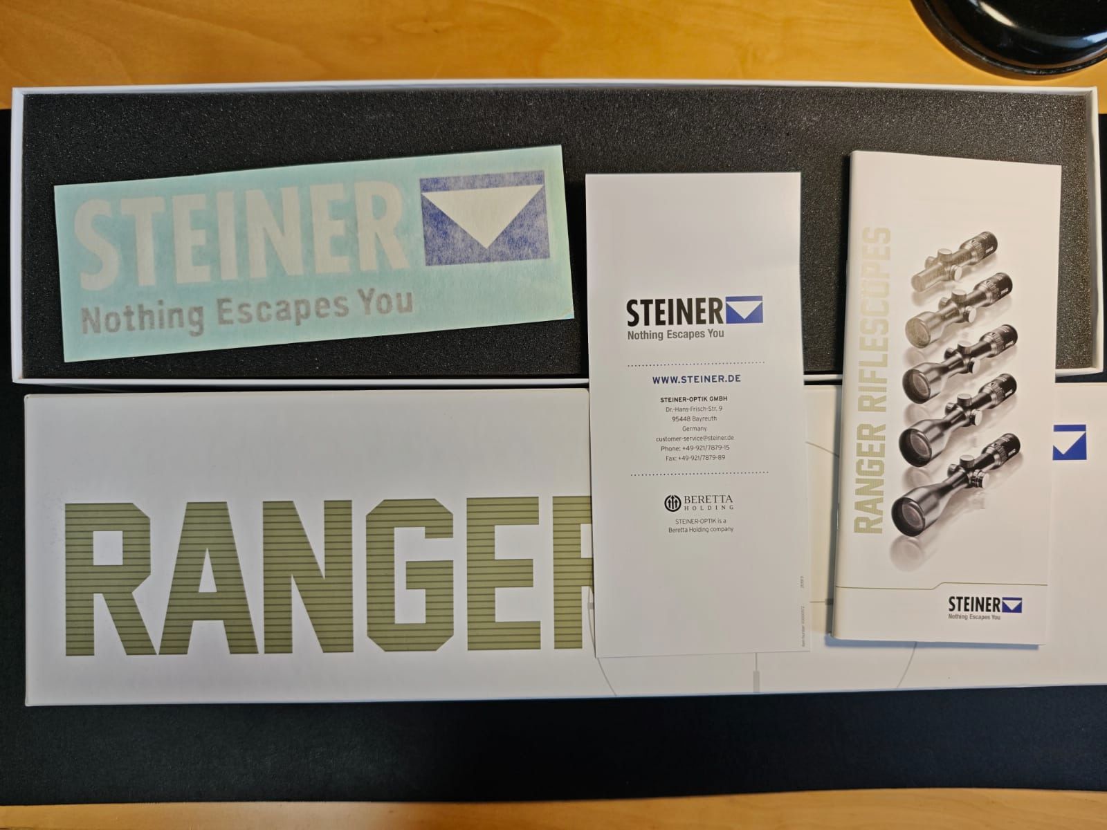 Zielfernrohr Steiner Ranger 3-12x56 zonder rail