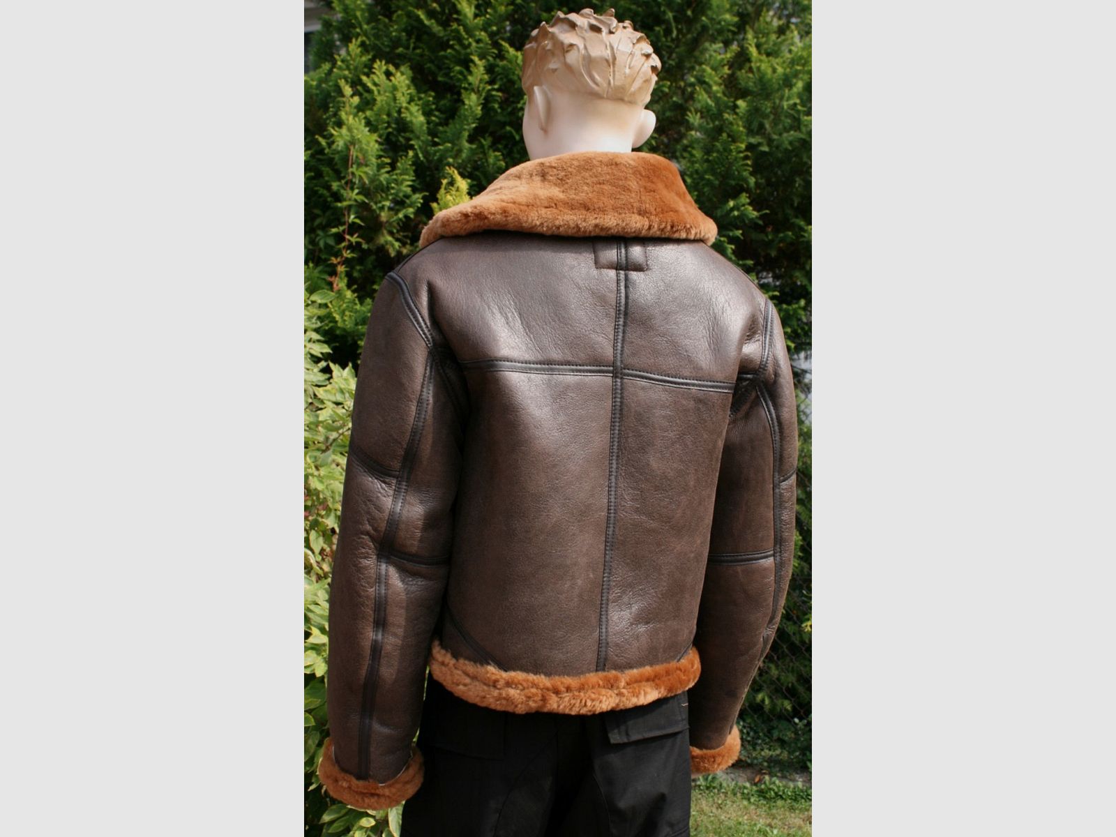 Mil-Tec RAF-Piloten-Lederjacke, Bild 5 von 8