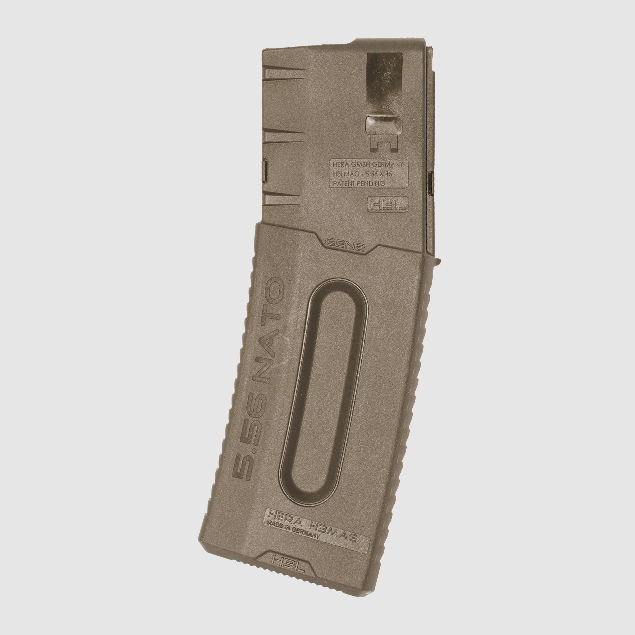 Magazynek AR15 Polimer 10/30 Naboi, H3L, Piaskowy - Hera Arms