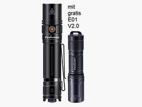 Fenix FEPD36R lampe de poche LED PD36R avec connexion USB + E01 V2.0