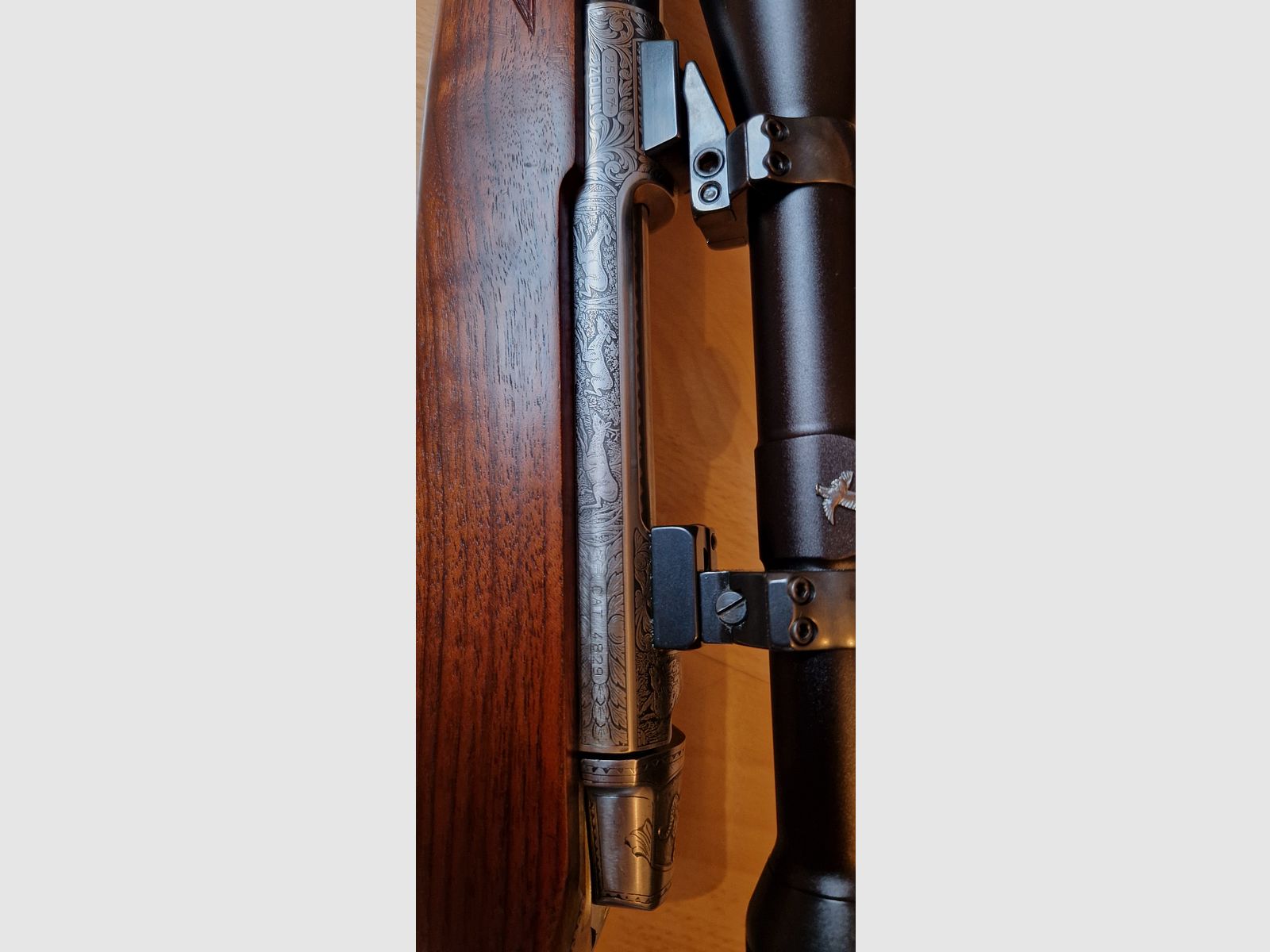 Fucile ripetitore Antonio Zoli AZ 1900 Bavaria Super Lusso con cannocchiale Swarovski