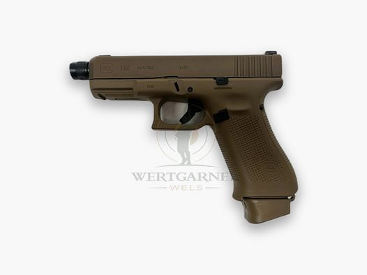 Glock 19X coyote 9 x 19 con cañón roscado INTERCAMBIABLE