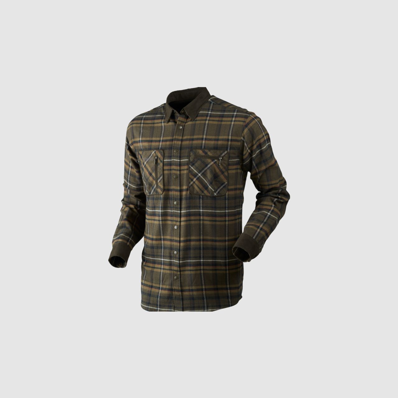 Härkila Pajala Hemd Maat: S, Kleur: Willow green check