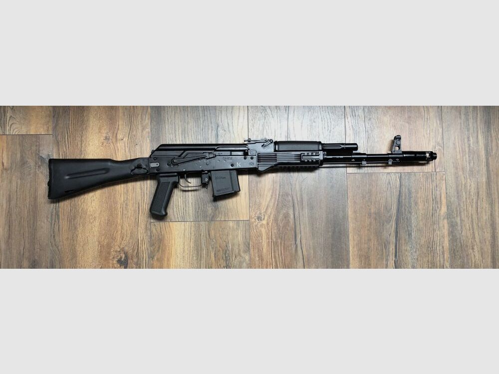 Izhmash Saiga MK 102 - sportlich zugelassen! - halbautom. Büchse .223Rem 415mm Lauflänge - Polymer Klappschaft - - zivile Version - System AK74 AK47 AK101