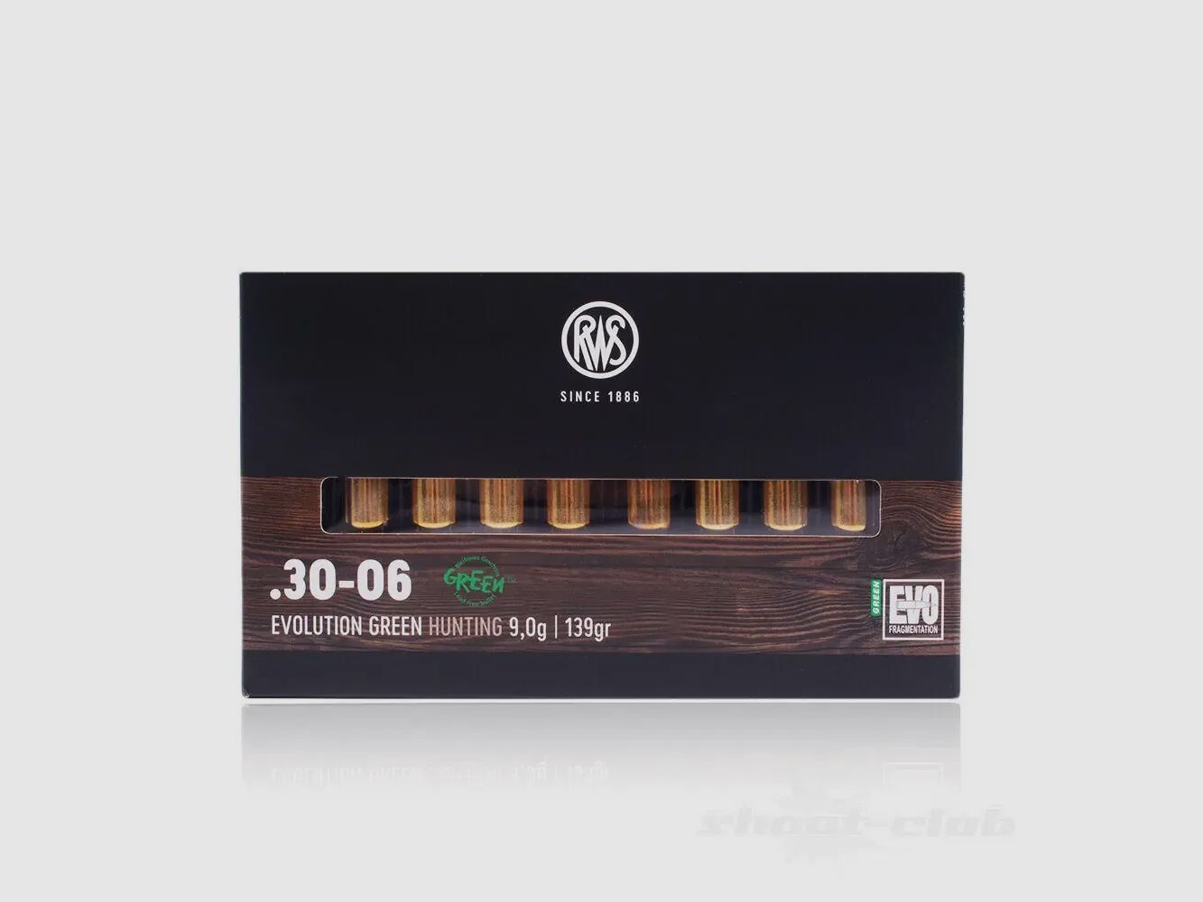 RWS Evolution Green Kal. 30-06 - 9,0g / 139gr