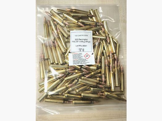 Prvi Partizan PPU .223 FMJ BT