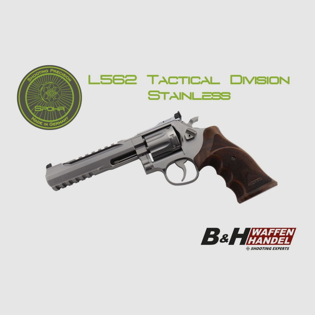 Spohr L562 Tactische Divisie 6" .22lr