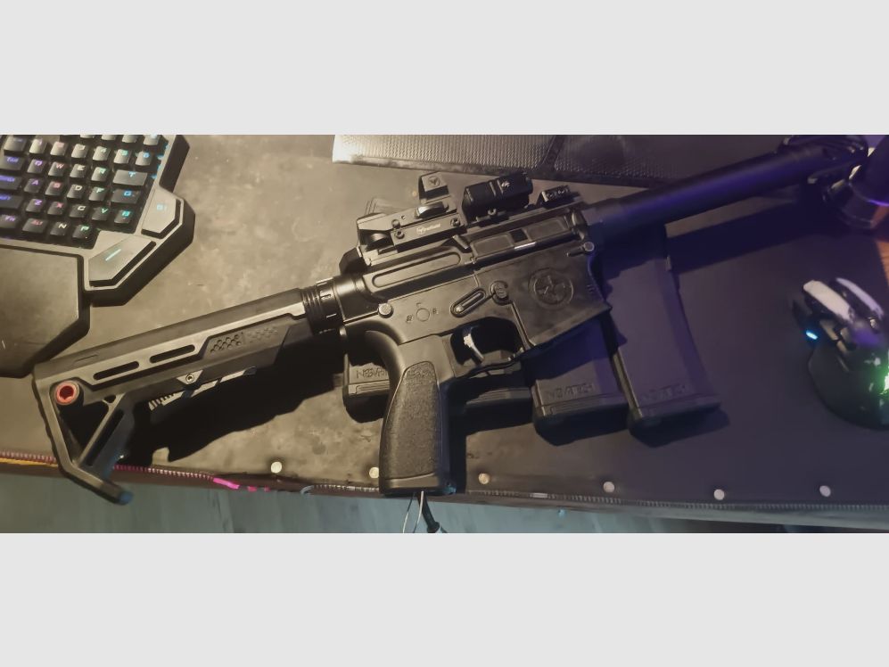 AIRSOFT  SSR4 MK2 Speedsoft Build HPA