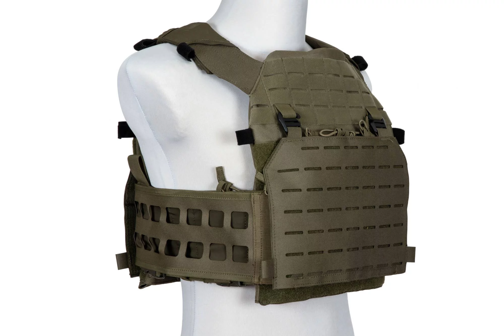 Advanced Laser-Cut Tactical Vest – olive, image 6 of 12