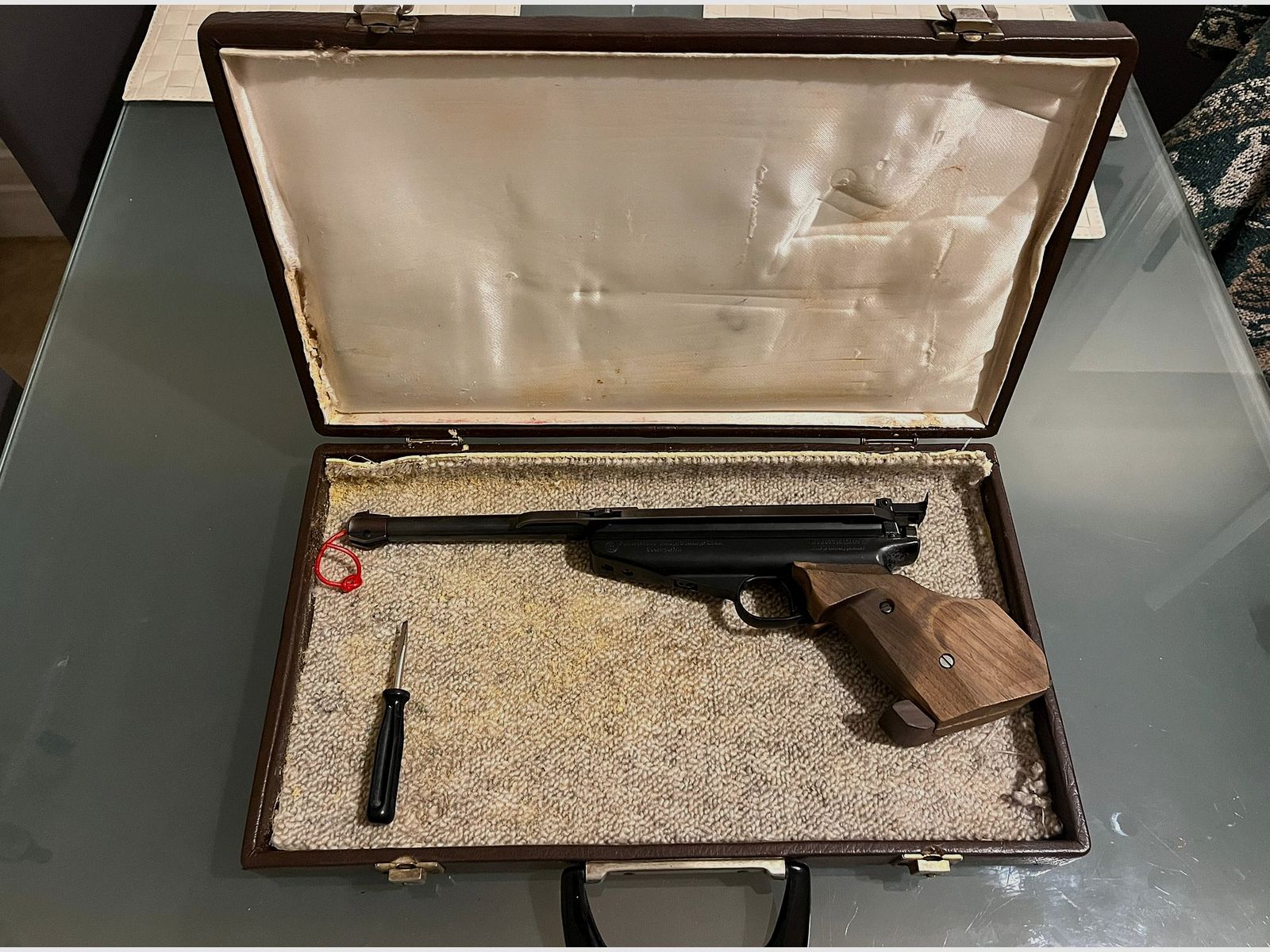 Feinwerkbau Mod. 65 4,5/.177, Federdruck / Seitenspanner