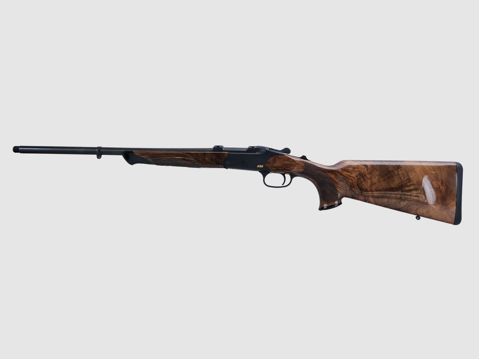 Blaser K95 Luxus bascule noire classe de bois 5 .308 Win. MG 15x1 52 cm carabine basculante, image 2 sur 2