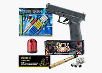 Schreckschuss Silvester Set Glock 17