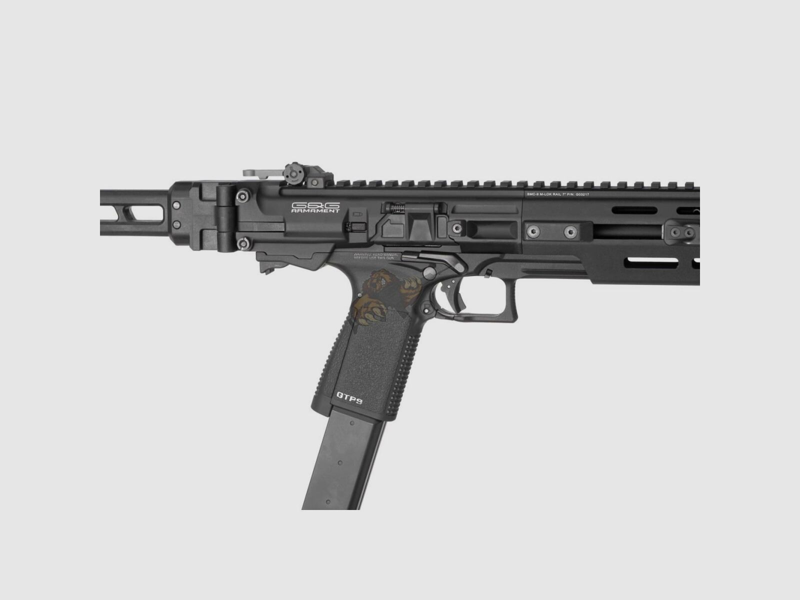 G&G SMC9 GBB in black Airsoft Free from 18 - GBB -F-