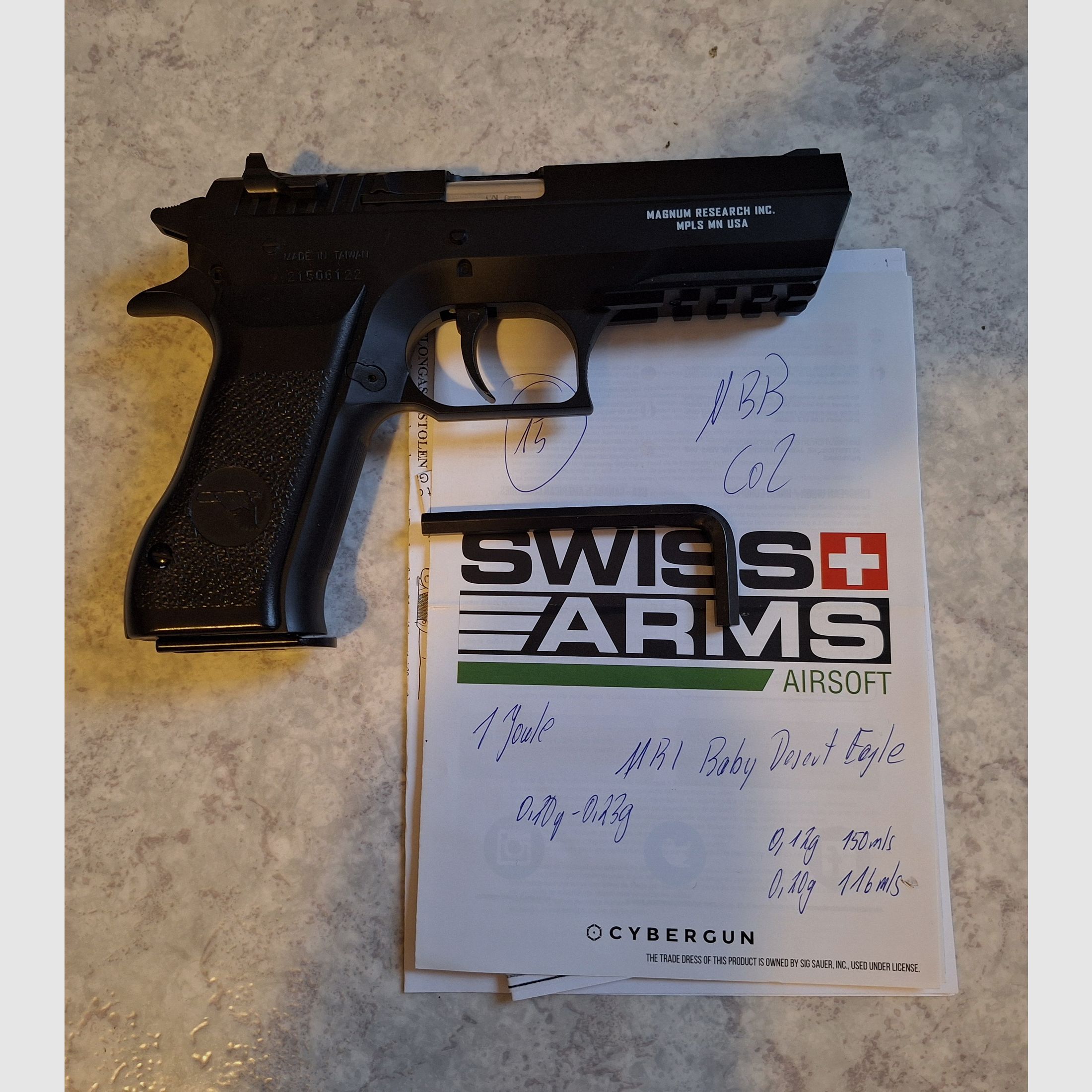 Airsoft Softair Pistolen Sammlung neuwertig (USP, P8, Desert Eagle)