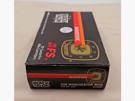 Winchester - USA Cartouches de fusil .338WinMag