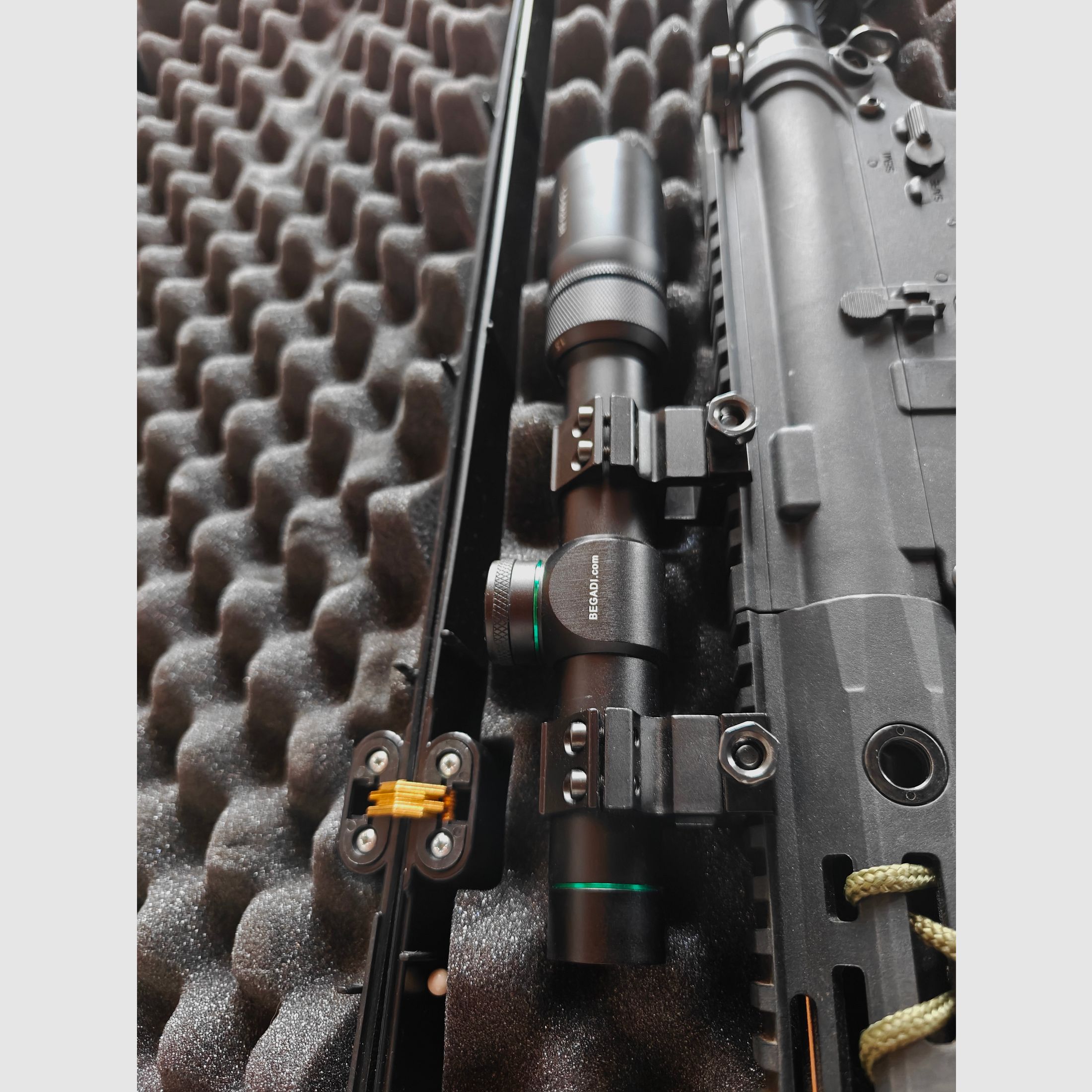 Begadi Sport M4 "Nylon Series" -GEN.5- Upgrade S-AEG mit PRO HopUp, Begadi CORE EFCS / Mosfet & FSWS 