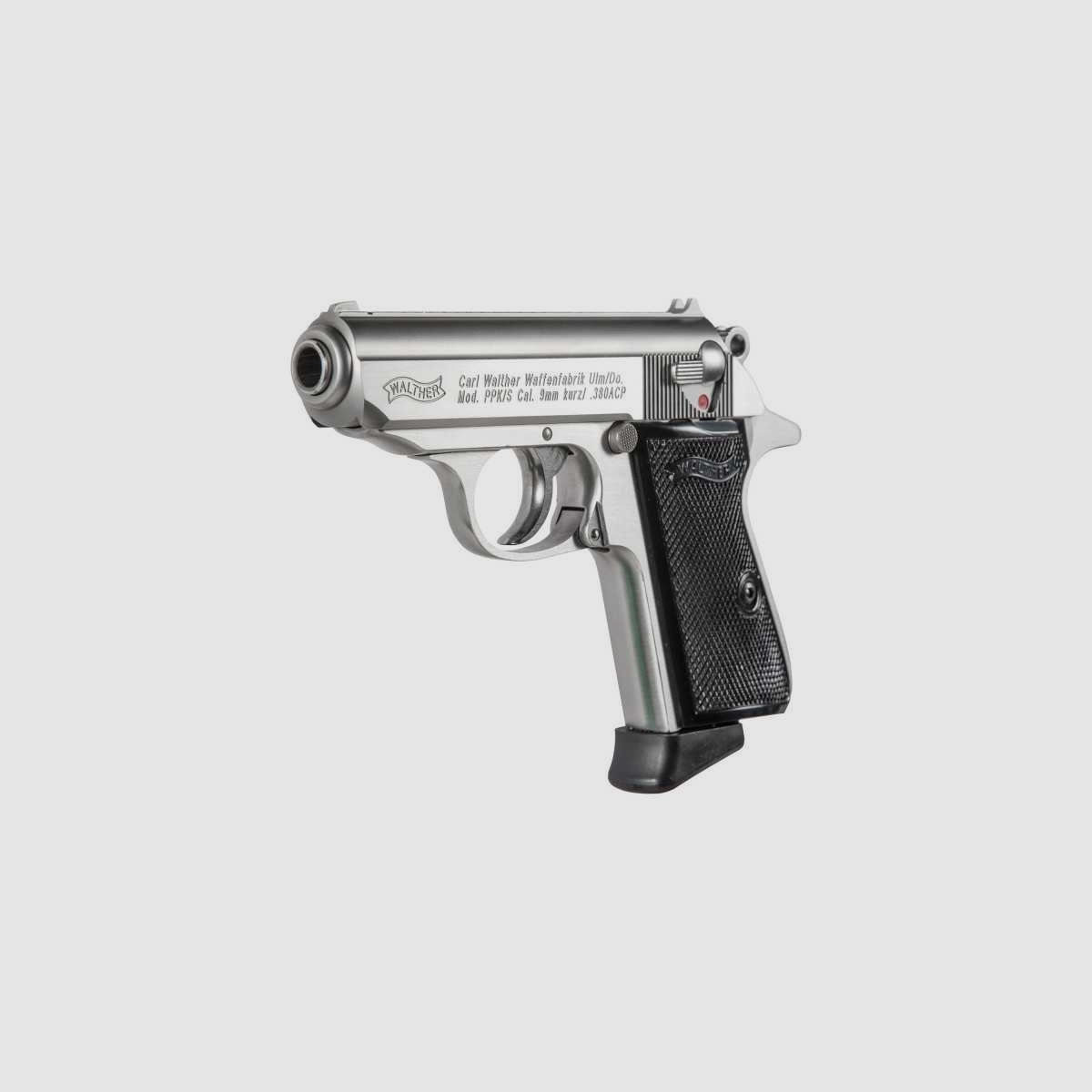 PISTOLET PIST PPK/S WALTHER CAL 380 ACP, 7 COUPS - INOX, image 2 sur 4