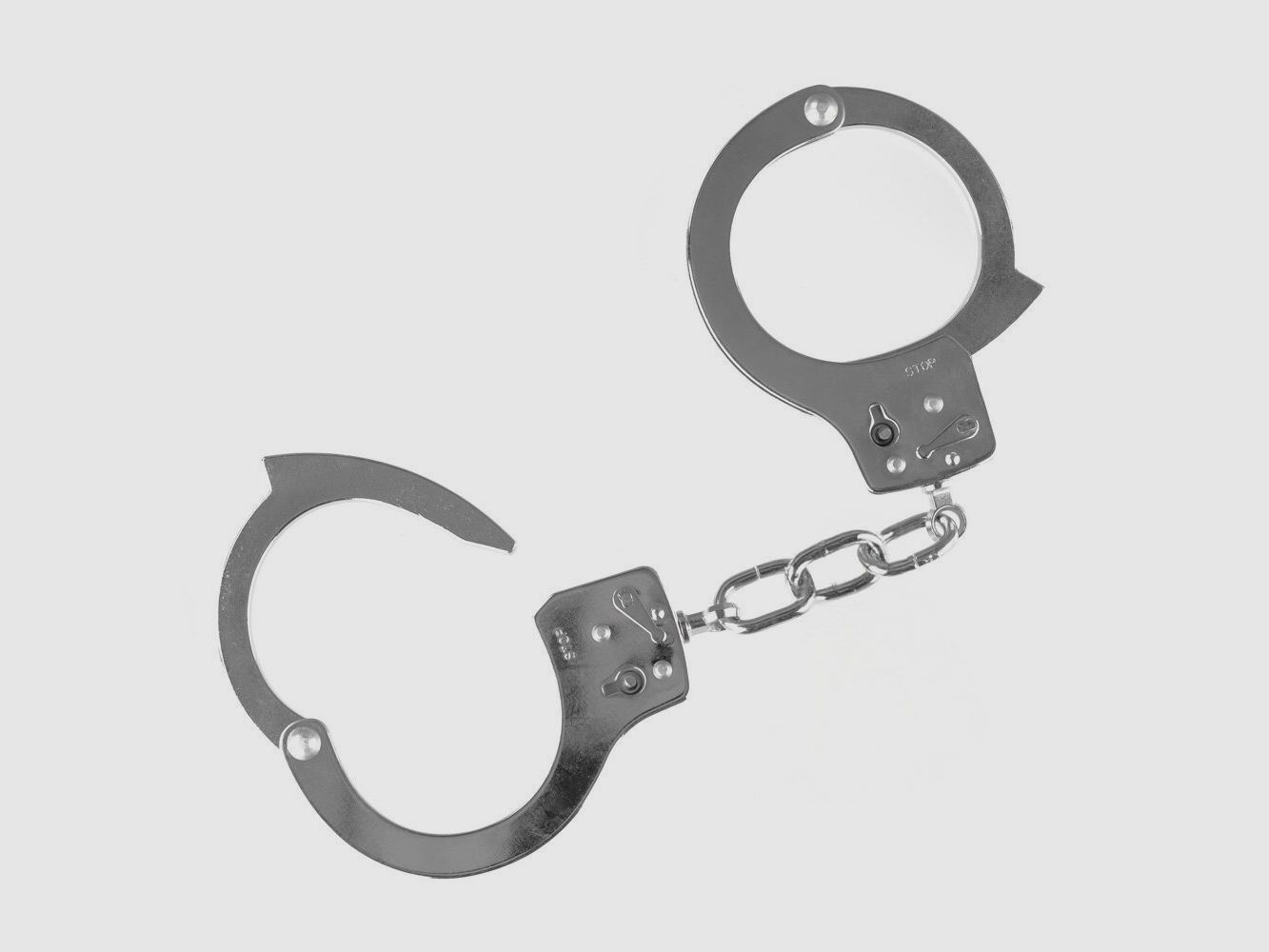 Handschellen mit Arretierungshebel