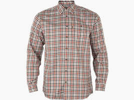 Härkila Milford camicia - Bloodstone red / white check