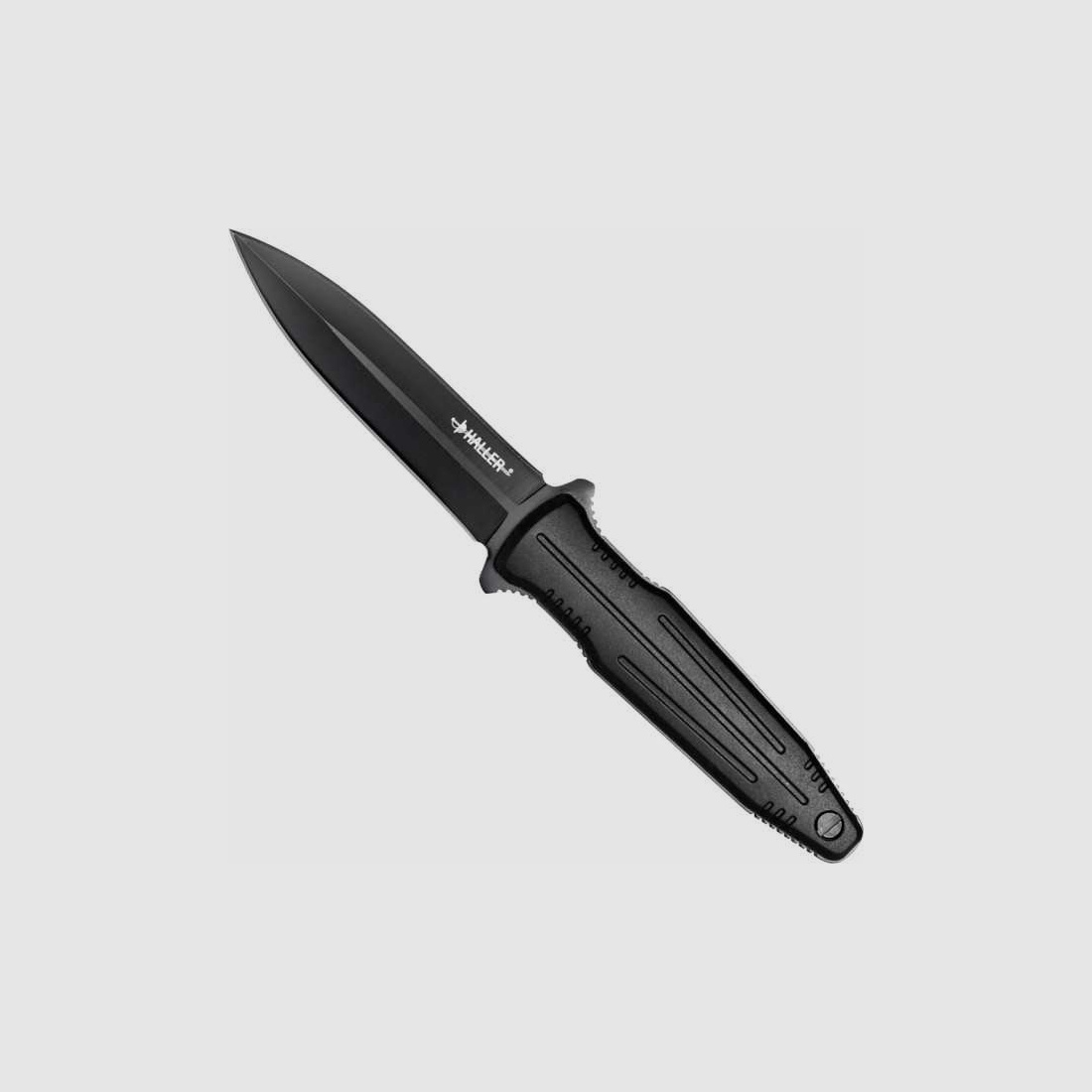 Haller Stahlwaren Messer Stiefeldolch schwarz