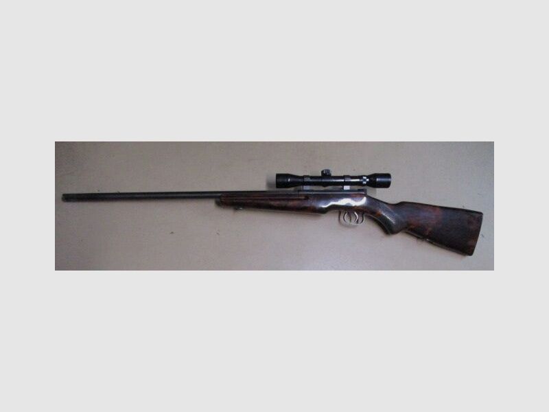 Single-shot rifle TOZ .22lr with scope 4x32 Ohta 8