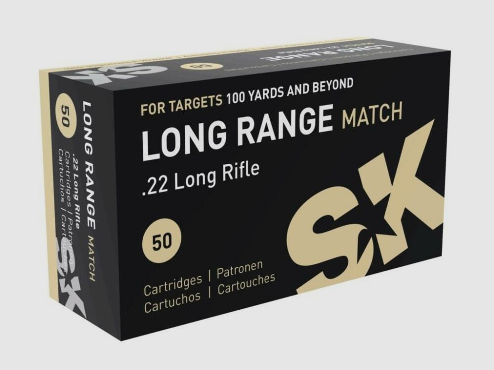 SK 40grs Long Range Match 50STK .22lr