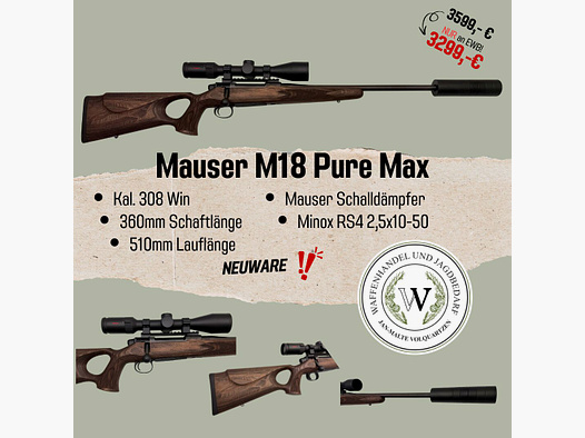 Mauser M18 Pure Max