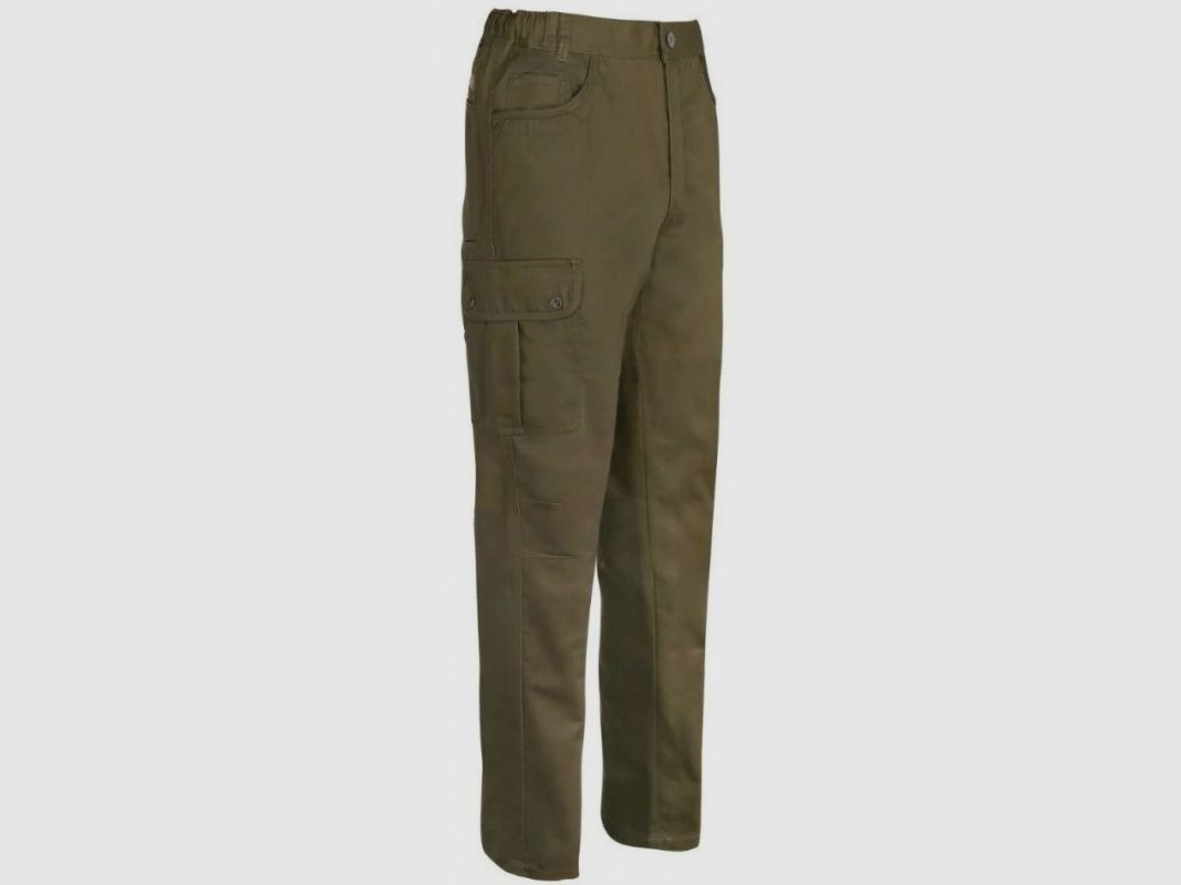 Percussion Groene Broek Model Savane Hyperstretch Art.10161 PERCUSSION, afbeelding 2 van 2