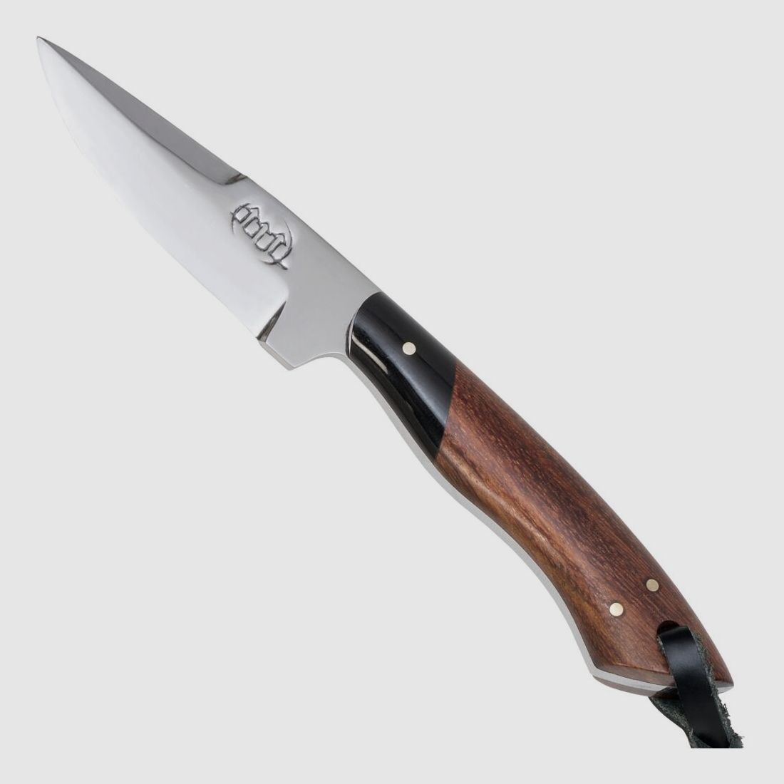 Citadel Rithy hand-forged knife with high-quality leather sheath