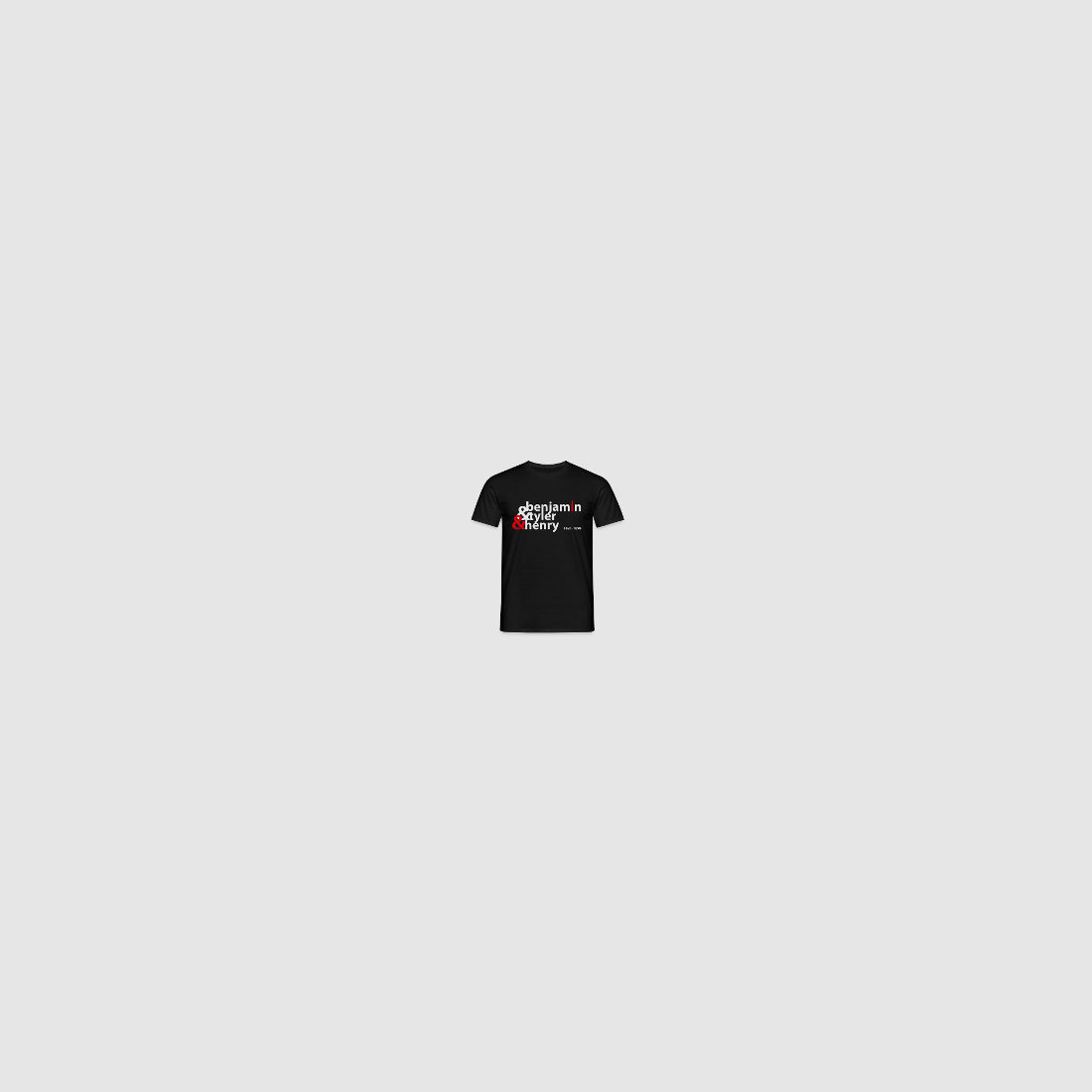 benjamin tyler henry - Männer T-Shirt Lilagrau