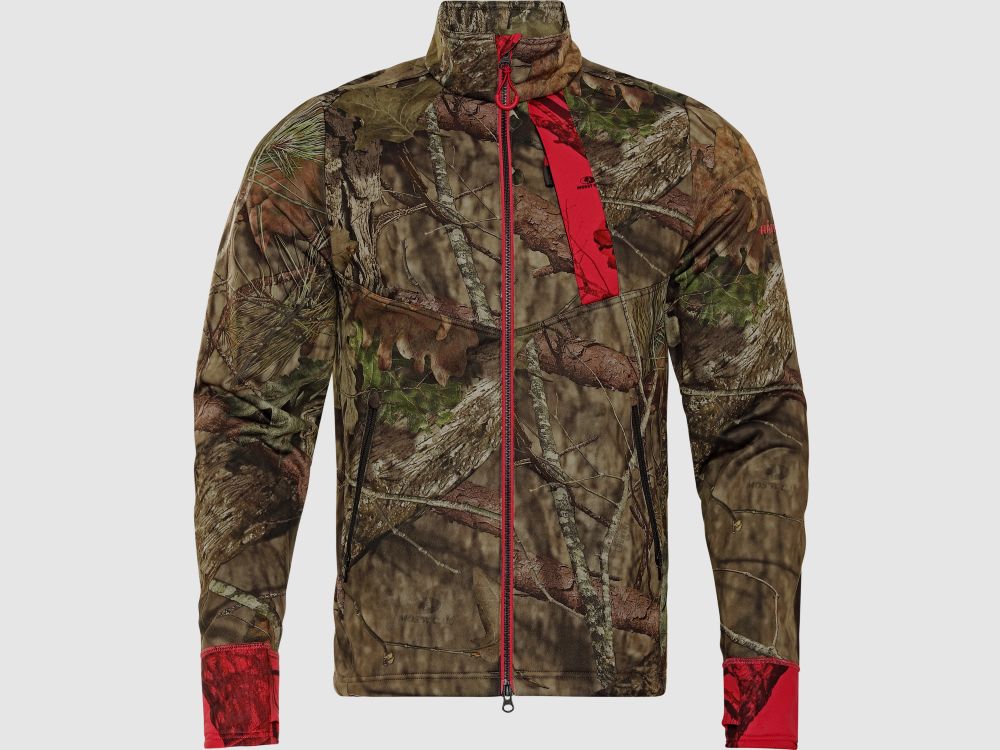 Härkila Moose Hunter 2.0 Fleecejack voor heren Break-Up Country/MossyOak Rood M